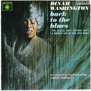 Dinah Washington - Back To The Blues (CD) (NM or M-, VG+)