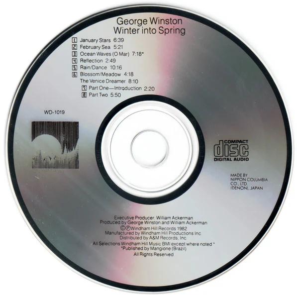 George Winston - Winter Into Spring (CD) (NM or M-, NM or M-)