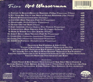 Rob Wasserman - Trios (CD) (VG+, VG+)