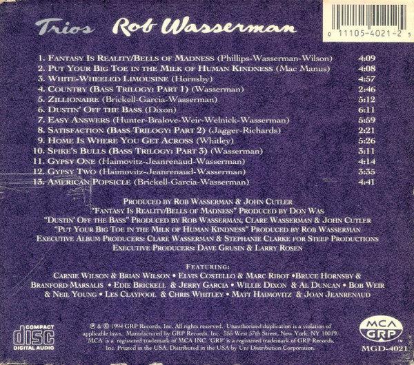 Rob Wasserman - Trios (CD) (VG+, VG+)
