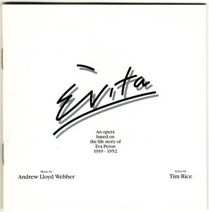 Andrew Lloyd Webber, Tim Rice - Evita (CD) (NM or M-, VG+)