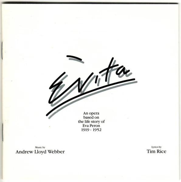 Andrew Lloyd Webber, Tim Rice - Evita (CD) (NM or M-, VG+)