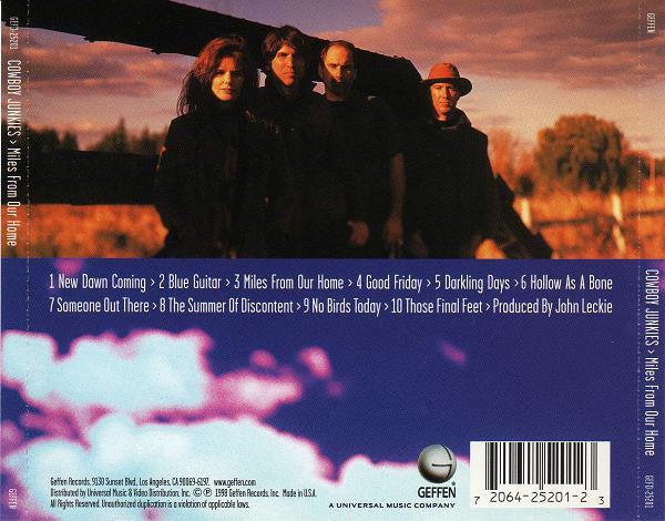 Cowboy Junkies - Miles From Our Home (CD) (VG+, VG+)