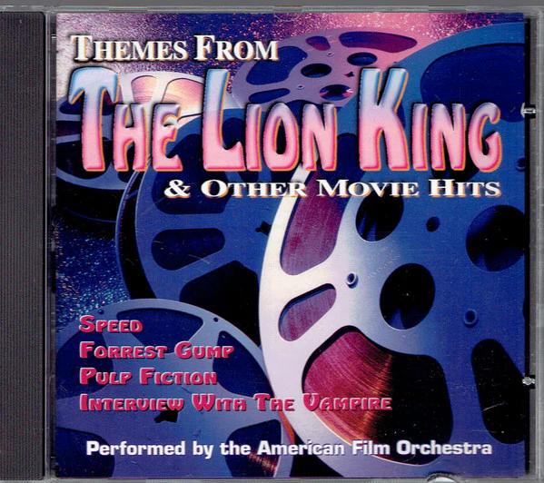 American Film Orchestra, The - Themes From The Lion King & Other Movie Hits (CD) (NM or M-, VG+)