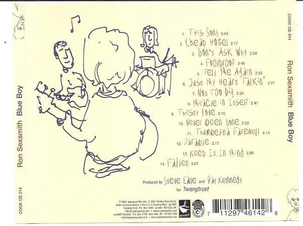 Ron Sexsmith - Blue Boy (CD) (VG+, VG+)