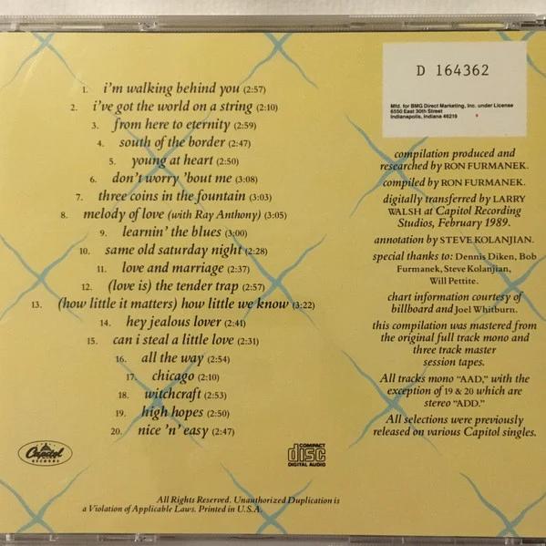 Frank Sinatra - The Capitol Collector's Series (CD) (NM or M-, VG+)