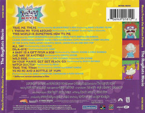 Various - Music From The Motion Picture The Rugrats Movie (CD) (VG+, VG+)