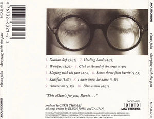 Elton John - Sleeping With The Past (CD) (NM or M-, VG+)
