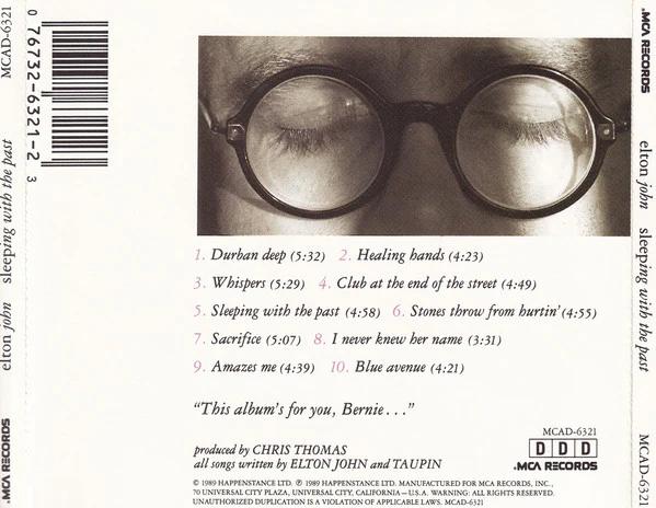 Elton John - Sleeping With The Past (CD) (NM or M-, VG+)