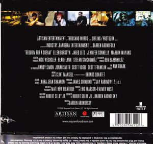 Clint Mansell Featuring Kronos Quartet - Requiem For A Dream (CD) (NM or M-, VG+)