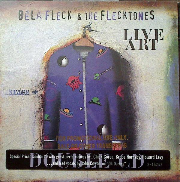 Béla Fleck & The Flecktones - Live Art (CD) (NM or M-, VG+)