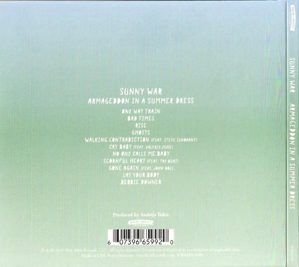 Sunny War - Armageddon In A Summer Dress (CD) (NM or M-, VG+)