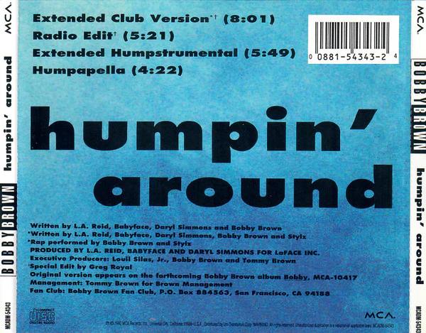 Bobby Brown - Humpin' Around (CD) (VG+, VG+)