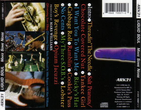 Liquid Soul - Make Some Noise (CD) (VG+, VG+)