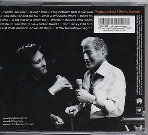 Tony Bennett & k.d. lang - A Wonderful World (CD) (VG+, VG+)