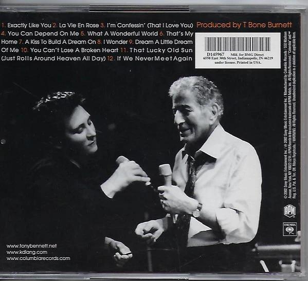 Tony Bennett & k.d. lang - A Wonderful World (CD) (VG+, VG+)