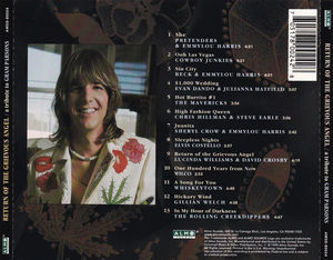 Various - Return Of The Grievous Angel / A Tribute To Gram Parsons (CD) (VG+, VG+)