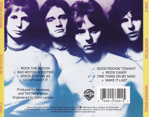 Montrose  - Montrose (CD) (NM or M-, VG+)