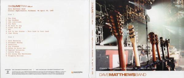 Dave Matthews Band - DMB Live Trax Vol. 4 (CD) (NM or M-, VG+)