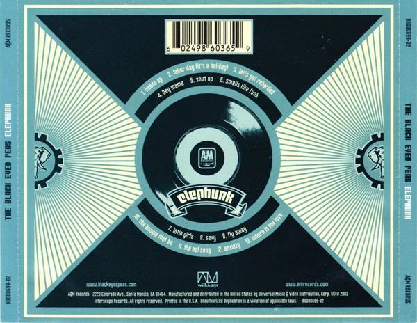 Black Eyed Peas - Elephunk (CD) (VG+, VG+)