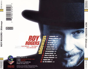 Roy Rogers  - Slideways (CD) (NM or M-, VG+)
