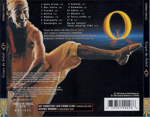 Cirque Du Soleil - O (CD) (NM or M-, VG+)