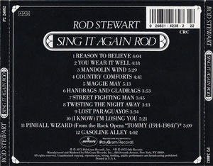 Rod Stewart - Sing It Again Rod (CD) (NM or M-, VG+)