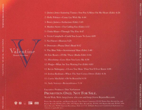 Various - Valentine Musical Selections (CD) (NM or M-, VG+)