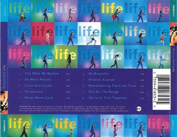 Simply Red - Life (CD) (NM or M-, VG+)