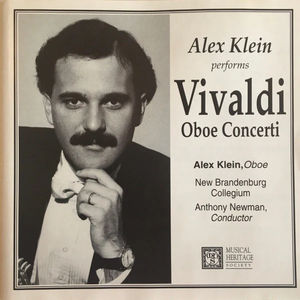 Antonio Vivaldi, Alex Klein , Brandenburg Collegium, Anthony Newman - Vivaldi: Oboe Concert/Klein (CD) (NM or M-, VG+)
