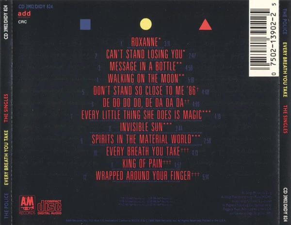 Police, The - Every Breath You Take (The Singles) (CD) (NM or M-, VG+)