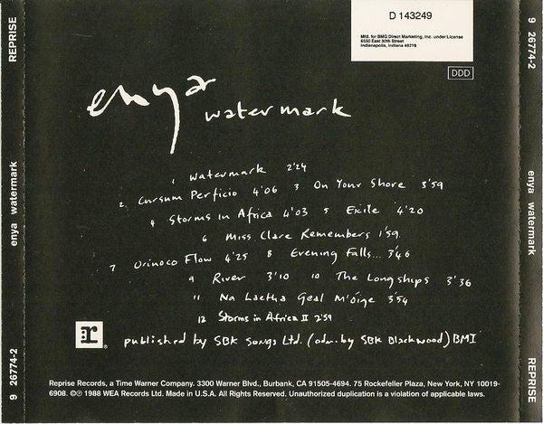 Enya - Watermark (CD) (NM or M-, NM or M-)
