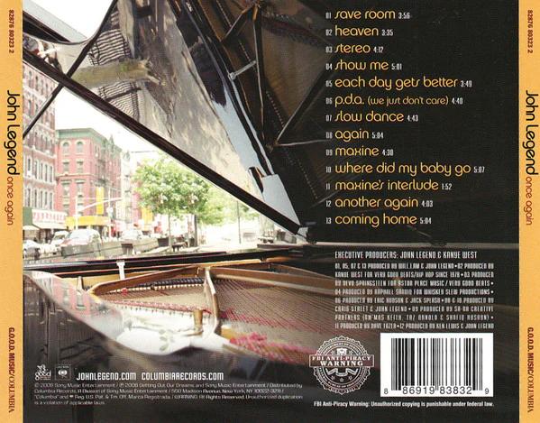 John Legend - Once Again (CD) (NM or M-, VG+)