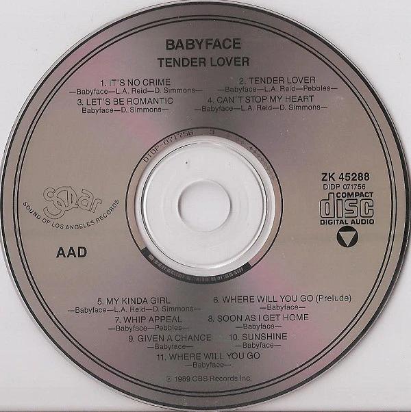 Babyface - Tender Lover (CD) (VG+, VG+)