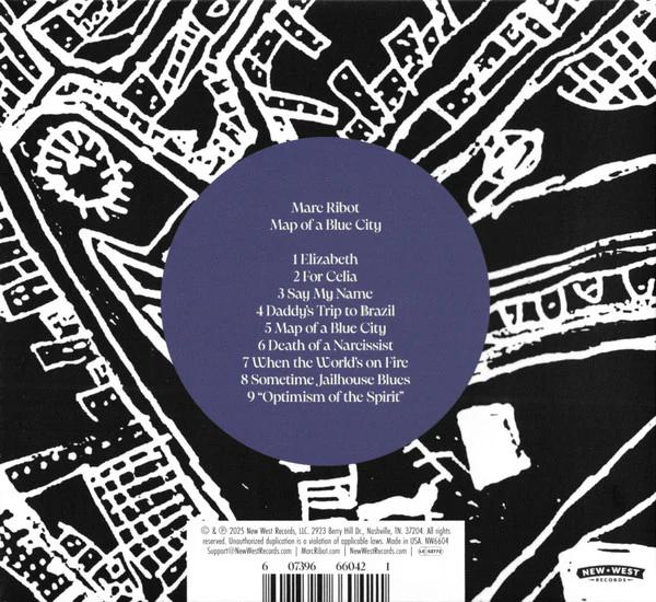 Marc Ribot - Map Of A Blue City (CD) (NM or M-, VG+)