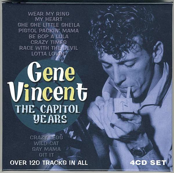 Gene Vincent - The Capitol Years (CD) (VG+, NM or M-)