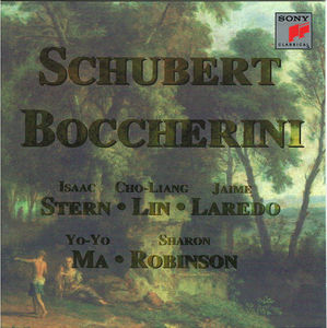Franz Schubert, Luigi Boccherini, Isaac Stern, Cho-Liang Lin, Jaime Laredo, Yo-Yo Ma, Sharon Robinson  - Quintets (CD) (VG+, VG+)