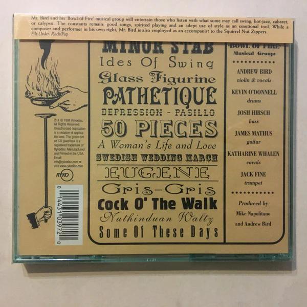 Andrew Bird's Bowl Of Fire - Thrills (CD) (VG+, VG+)