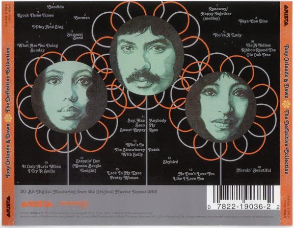 Tony Orlando & Dawn - The Definitive Collection (CD) (VG+, VG+)