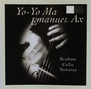 Johannes Brahms – Yo-Yo Ma / Emanuel Ax - Cello Sonatas (CD) (NM or M-, VG+)