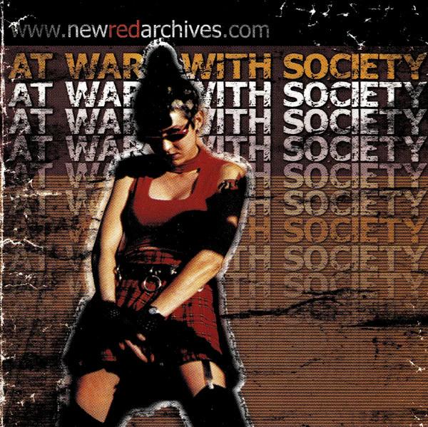 Various - At War With Society (CD) (VG+, VG+)
