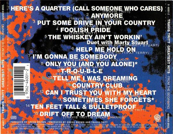 Travis Tritt - Greatest Hits - From The Beginning (CD) (VG+, VG+)