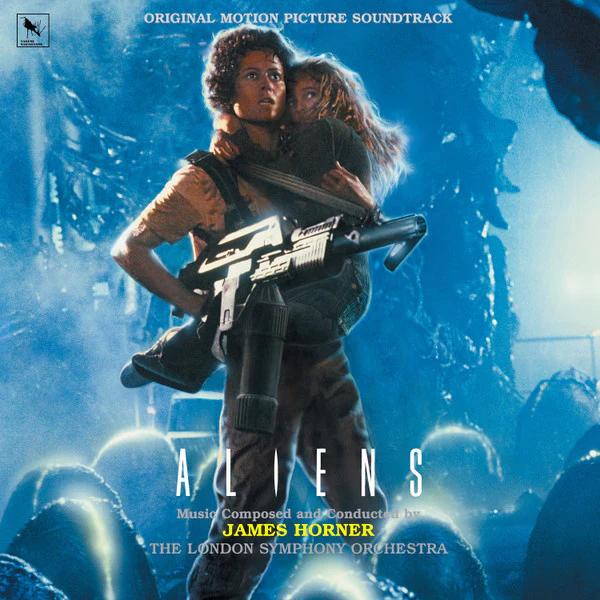 James Horner - Aliens (Original Motion Picture Soundtrack) (CD) (NM or M-, VG+)
