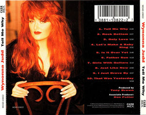 Wynonna - Tell Me Why (CD) (NM or M-, VG+)