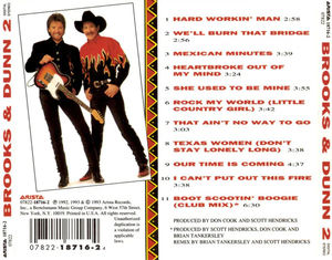 Brooks & Dunn - Hard Workin' Man (CD) (NM or M-, VG+)