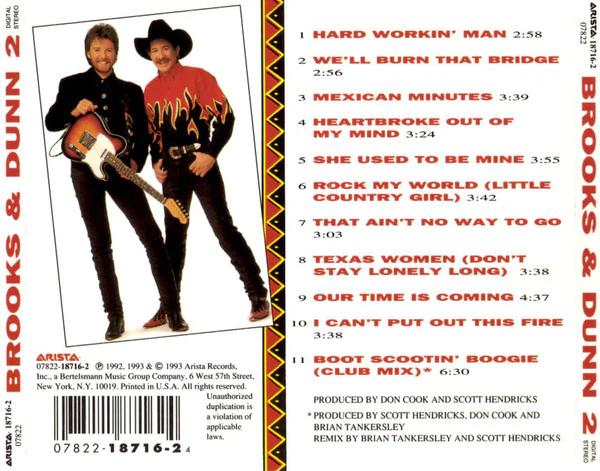 Brooks & Dunn - Hard Workin' Man (CD) (NM or M-, VG+)