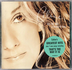 Céline Dion - All The Way... A Decade Of Song (CD) (VG+, VG+)