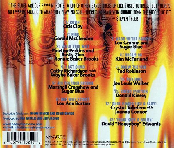 Various - Sweet Emotion / Songs Of Aerosmith (Blues On Fire) (CD) (NM or M-, VG+)