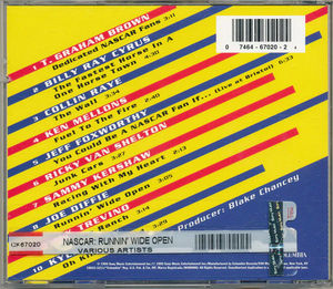 Various - NASCAR: Runnin' Wide Open (CD) (NM or M-, VG+)