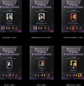 EXO  - Don't Fight The Feeling (CD) (M, M)
